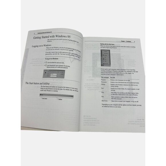 Vintage Windows 95 Documentation Bundle With AOL & CompuServe Promo Materials - Picture 2 of 5
